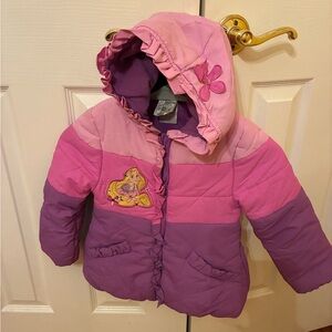Tangled Rapunzel Pink and Purple Hooded Jacket